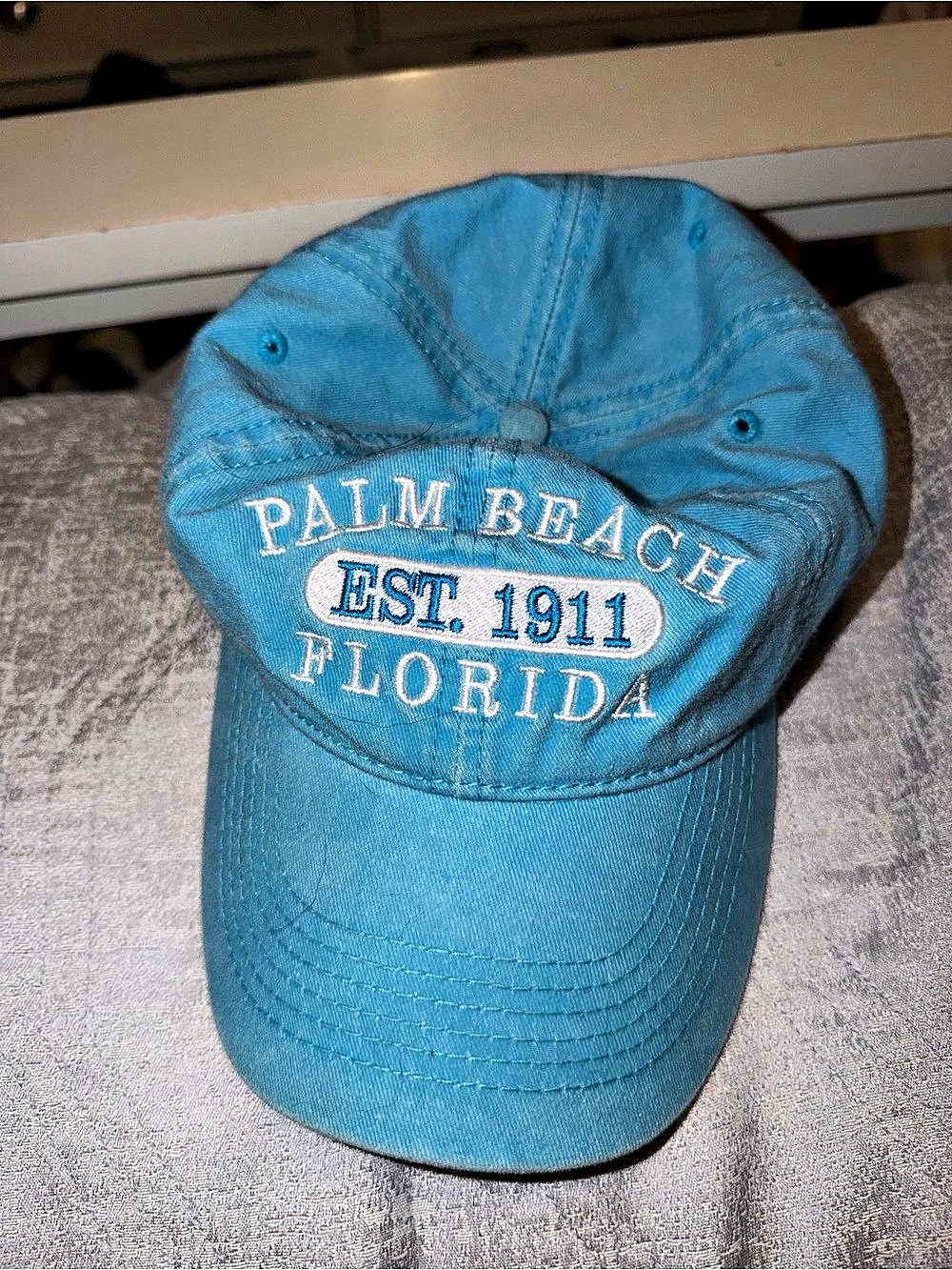 Wrangler Palm Beach Florida Embroidered Blue Hat
